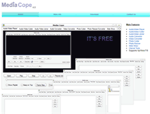 Tablet Screenshot of mediacope.com